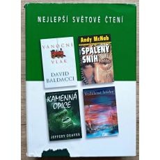Spálený sníh, Vzdálené břehy, Kamenná opice, Vánoční vlak