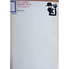 Ukradený spis 139/VII, odd. c. - Karel Čapek
