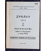 Psychiatři čeští a slovenští v roce 1972