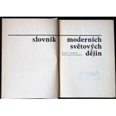 Slovník moderních světových dějin - Karel Durman, Miloslav Svoboda
